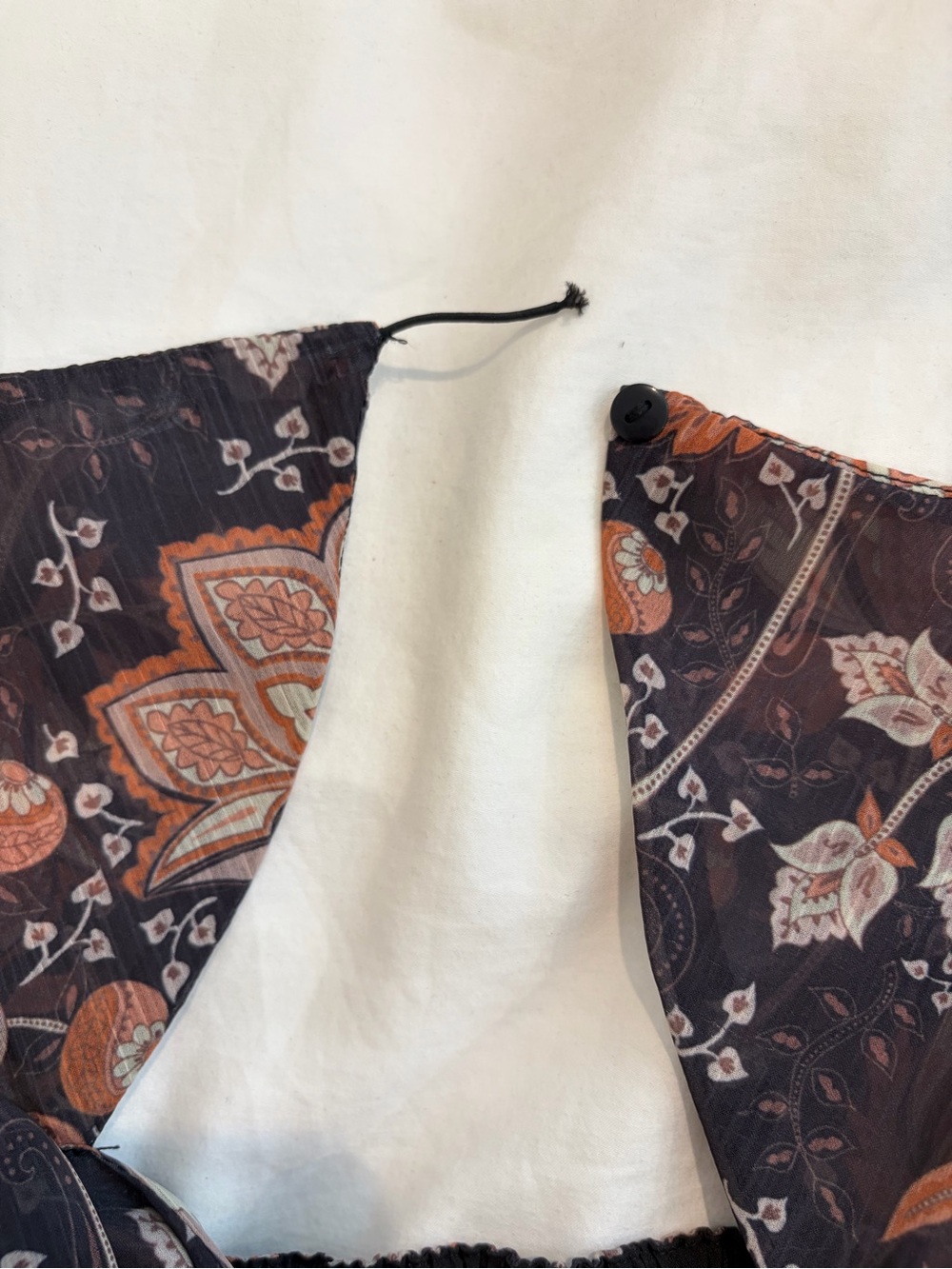 Anthropologie Let Me Be Square Neck Smocked Midi Dress - Picture 5 of 5